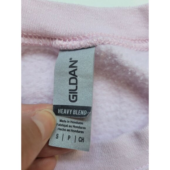 Nirvana Baby Pink Long Sleeve Sweatshirt Happy Face Tag Less Size S Band Music - Picture 7 of 10